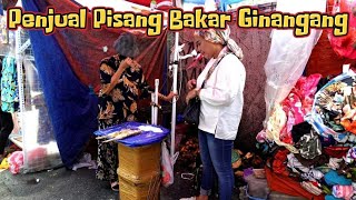 PENJUAL PISANG BAKAR DI TEPI JALAN PASAy MANILA vlog percutian ke philipines 2023