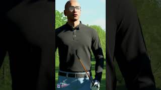 PGA TOUR 2K23 - Who needs a putter when you can do this? - #youtubeshorts #pgatour2k23