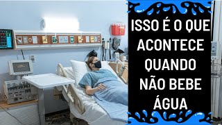 50% das pessoas não sabem o que acontece se não beber água