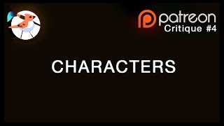 Patreon Critique #4 - Zac Bender characters