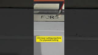 Say Goodbye to Burn Marks: CO2 Laser Gives You Flawless Plywood Cuts Every Time! #co2lasermachine