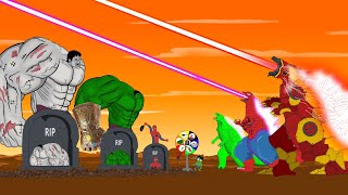 HULK - SPIDERMAN - GODZILLA ATOMIC BREATH: : Returning from the Dead SECRET - FUNNY / ANIMATION