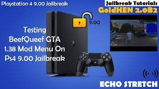 Testing BeefQueef GTA 1.38 Mod Menu On Ps4 9.00 Jailbreak