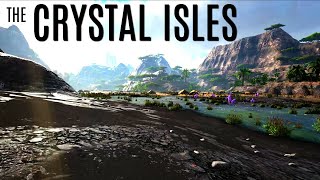 CHECKING OUT CRYSTAL ISLES - Basic Locations and More - ARK Survival