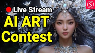 AI Art CONTEST - WIN A PRIZE :) - Live Stream - Join me & Have Fun