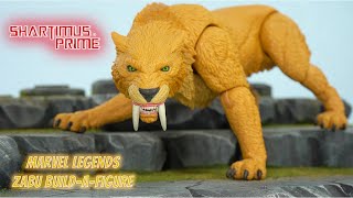 Marvel Legends Zabu Build A Figure 2024 X-Men Comics Action Figure Review