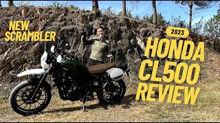 New Honda CL500 – Test Ride Review with Sound Check of the new Scrambler