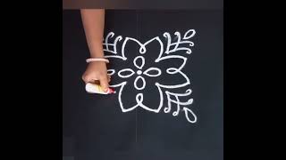 easy rangoli designs #rangoli #muggulu