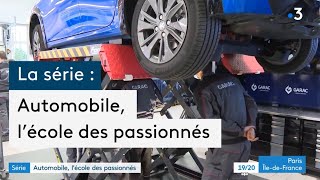 La plus grande école française dédiée aux métiers de l'automobile [reportage France 3]