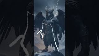 Viking and Crow Hybrid: A Legendary Fusion! #hybridcreatures  #animalfusion  #mythical    #fantasy