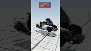 HUMMER EV falling 100 meters_BeamNG