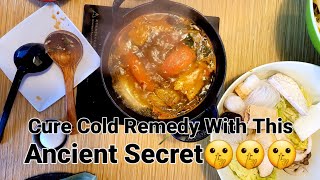 Cure Cold 🥶 Remedy with Chinese Hot 🔥 Pot