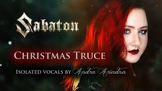 SABATON - Christmas Truce | Isolated vocals/cover by Andra Ariadna