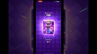 shopping the evolved zap⚡️#clashroyale #gameplay #supercell #viral #shorts #foryou #youtube #games