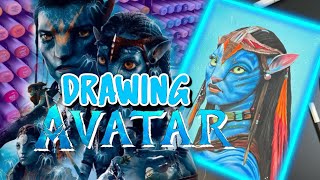 How to Draw a Beautiful Avatar Portrait | DrewDrawz