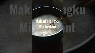 Mukbang Mie Instant  yummy 😋😋👍👍