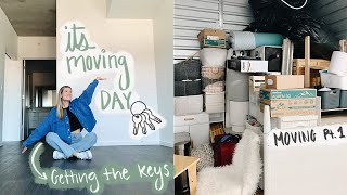 Getting the keys to my new home + starting the move! | The Moving Diaries pt. 1