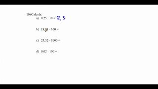 1 ESO TEMA 5 Decimales ejercicio 10