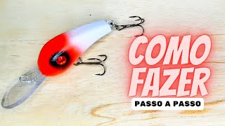 "Tutorial: Faça sua Própria Isca Artificial de Fundo para Pesca!"