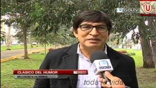 Fernando Armas declaraciones antes del Universitario vs Alianza [1-0] 24/06/13