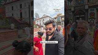 Visiting Pashupatinath Temple In Nepal #shorts #youtubeshorts