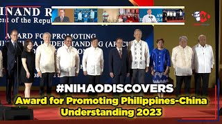 Ni Hao Discovers: Award for Promoting Philippines-China Understanding 2023