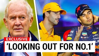 Marko PLAYS DOWN Ricciardo's Threat To Perez..