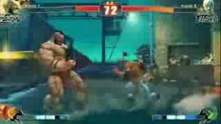 PlayStation 3 Street Fighter IV Zangief vs El Fuerte