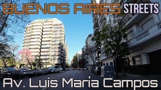 BA Streets - Av. LUIS MARÍA CAMPOS #BADriveSeries