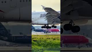 Emirates A380 at LAX