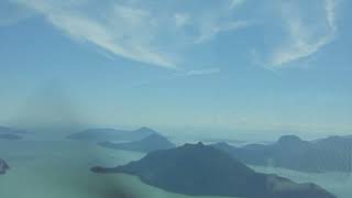 Flying above Howe Sound in Cessna-172 - ihikebc.com