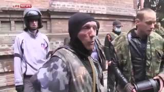 02,05,2014 Славянск война   атака вертолёта   подбитый второй вертолёт   вертолетчик каратель