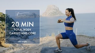 20 MIN TOTAL BODY TONING AND CORE | no equipment | no exercise repeat