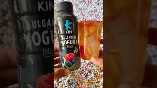 Menemukan Minuman Nata De Coco Fruit & Yogurt Black didalam Kardus #huntingjajan #minuman #drink