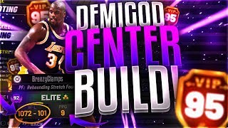 BEST CENTER BUILD | UNSTOPPABLE DEMIGOD BIG MAN | WIN ALL GAMES | BEST CENTER BUILD NBA 2K19