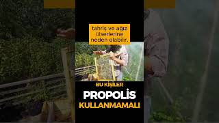 Propolis kullanmadan önce "BU 5 UYARIYA" dikkat! #shortsvideo