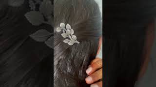 Rustic Romance Phool Patti Hair Pin | The Chandi Studio | #shortsvideo #shorts