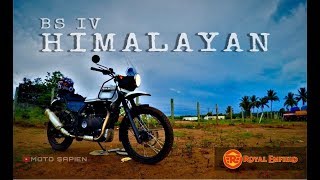 Royal Enfield Himalayan BS4 | First Ride impression| Quick Review | Go Pro | MOTO SAPIEN |