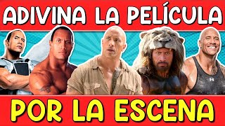 Adivina la "PELÍCULA DE THE ROCK" POR LA "ESCENA" 🎬 | DWAYNE JOHNSON | Reto/Trivia/Quiz