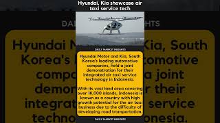 #hyundai and #kia showcase air taxi service tech in #indonesia