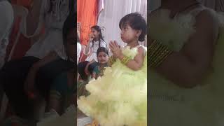 स्वतः हात जोडून नमस्कार केला अनु ने #viralvideo #subscribe