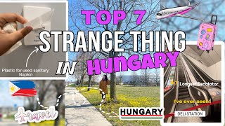 Top 7 STRANGE THING FACTS IN HUNGARY- from Pinas to Hungary Travel #mytraveldiaryvlog