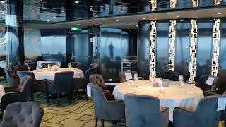 MSC Virtuosa Yacht Club Top Sail Lounge and Yacht Club Restaurant Tour