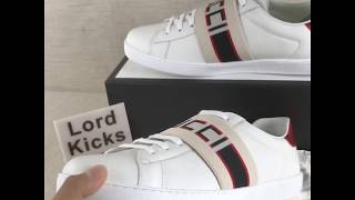 UNBOXING GUCCI ACE SNEAKERS 2019