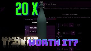 Escape from Tarkov 0.13.5: Moonshine Scav Case Opening - 20 Cases Unboxed! #eft