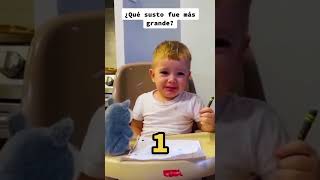 Pildora 10. ¡Este niño asustadizo y sus juguetes te harán reír sin parar #baby #humor #shorts