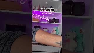 THE BEST HAIR AND BODY GLITTER BY SUGARY COSMETICS TIKTOK VIRAL #glitter