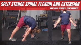 Split Stance Spinal Flexion and Extension - Gary Gray 3D Maps, Spine Mobility