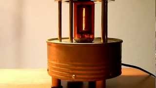 Single Digit Nixie Clock in Miner Lamp.MOV