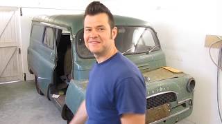 Trev's Bedford CA Van Blog - Part 1- Overview Vintage catering van build project